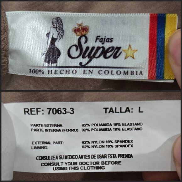 Fajas Super Colombian Shapewear(O025)-Size L for Women - Picture 8 of 9